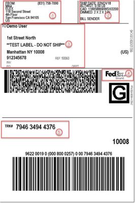 can fedex print labels for international shipping