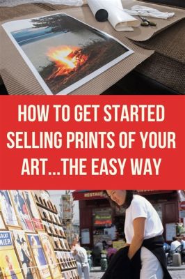 how to make prints of your art to sell