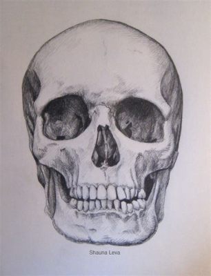 how to sketch a skull: exploring the intricate world of artistic representation